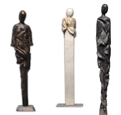 sculptures: Hommes